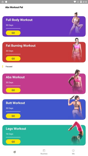Abs Workout Pal - 7 Minutes Home Fitness App - Preview 4