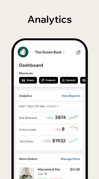 Wix Owner - Preview 5