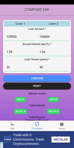 Easy EMI Calculator - Preview 5