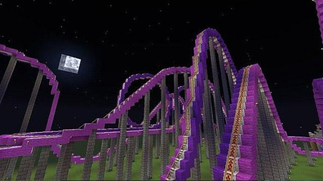 Roller Coaster MCPE map - Preview 6