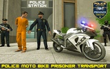Police Moto Bike Prisoner Transport 2021 screenshot 1