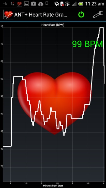 ANT+ Heart Rate Grapher - Preview 5