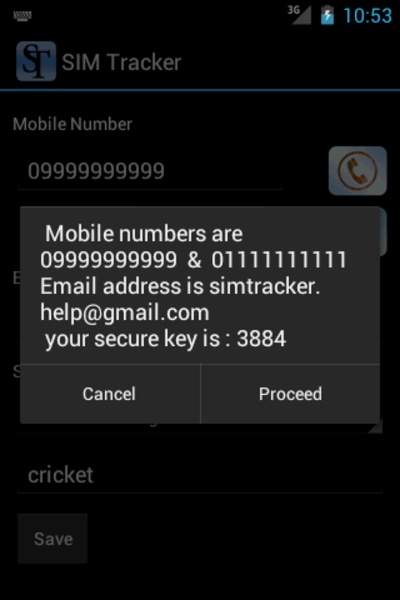 SIM Tracker - Preview 3
