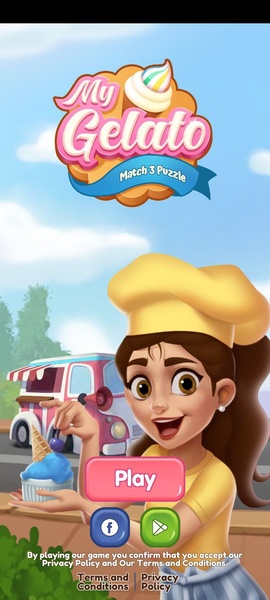 My Gelato: Match 3 Puzzle Game - Preview 1