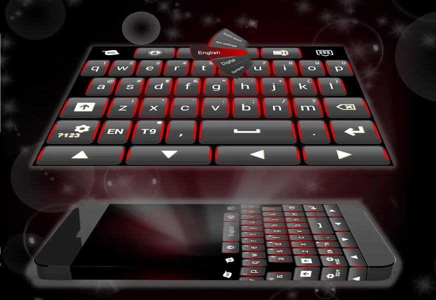 Black Red Keyboard - Preview 4