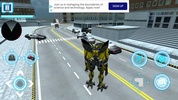 Lion Robot Transform Bike War screenshot 1