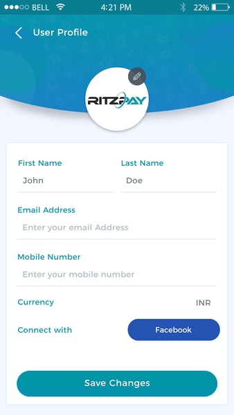 RitzPay Bitcoin Wallet - Preview 5