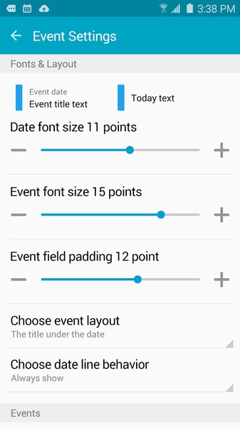 Clean Calendar Widget - Preview 10
