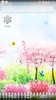 Bird tweet and fragrant flowers Lwp Free screenshot 1