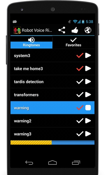 Robot Voice Ringtones - Preview 4
