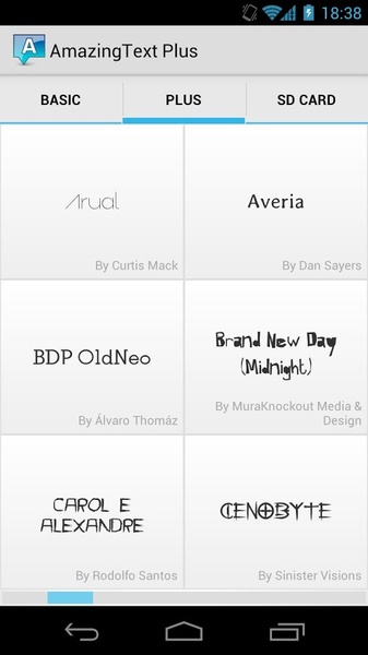 AmazingText Fonts Pack 1 - Preview 5