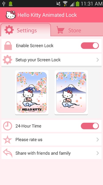 Hello Kitty Animated Lock - Preview 5