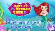 Baby Mermaid Care screenshot 5