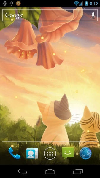 Kitten Sunset Live Wallpaper Free - Preview 4