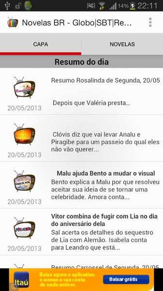 Novelas BR - Globo|SBT|Record - Preview 8