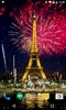 Fireworks in Paris Wallpaper screenshot 2