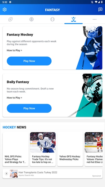 Yahoo Fantasy Sports - Preview 4