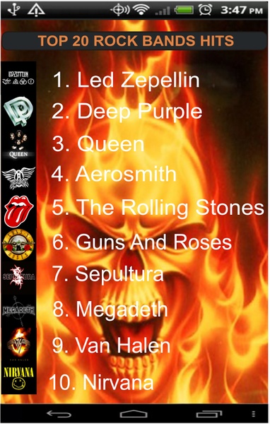 Rock Bands Hits - Preview 3