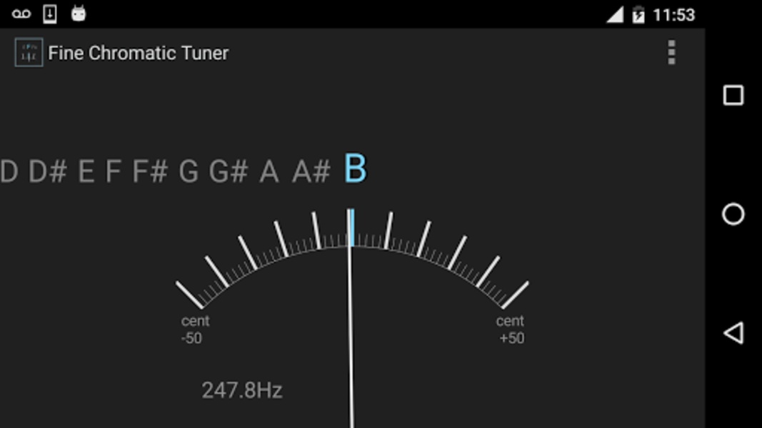 Fine Chromatic Tuner - Preview 2