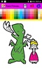 Paint Princesses Coloring screenshot 2