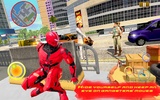 Flying Robot Spider Rope Hero-Vegas Crime Gangster screenshot 5