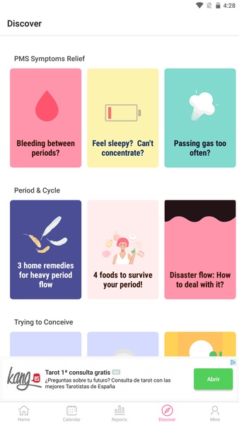 Ovulation Calendar & Fertility for Android - Download the APK from Uptodown
