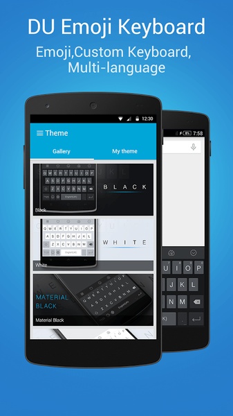 Du Emoji keyboard(Simeji) - Preview 1