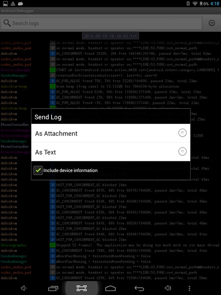 Android Debugger - Preview 1