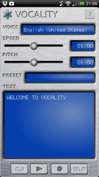 Vocality TTS - Preview 4