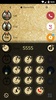 Theme Dialer Glitter Gold Bow screenshot 6