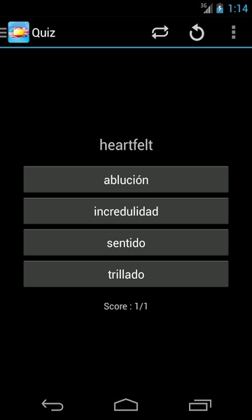 Spanish English Dictionary - Preview 3