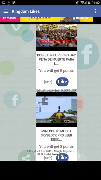 Kingdom Likes Social Permosation for Youtube - Preview 1