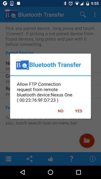 Bluetooth Transfer Trial - Preview 4