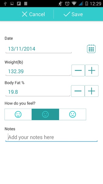 QuickLog.me - Preview 5