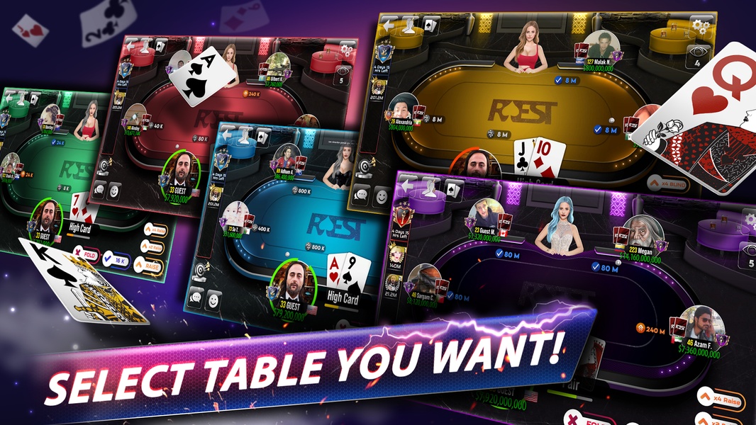 Rest Poker - Texas Holdem - Preview 15