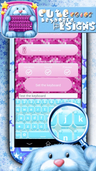 Cute Color Keyboard Designs - Preview 4