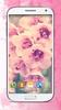 सुंदर गुलाबी फूल लाइव वॉलपेपर screenshot 7