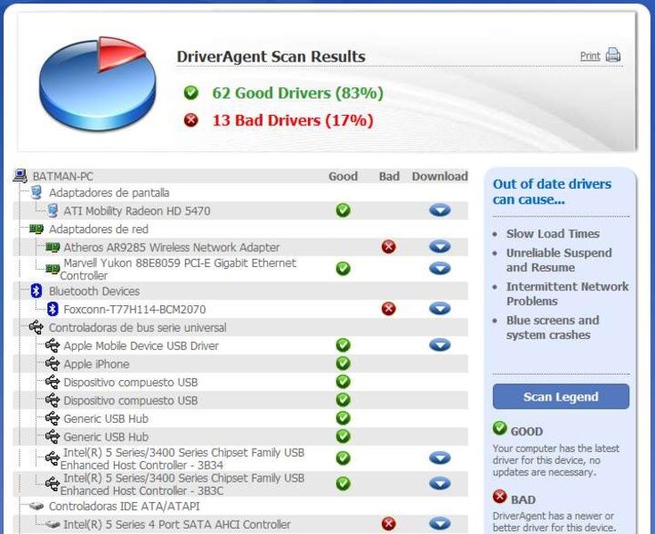 DriverAgent Para Windows - Baixe Gratuitamente Na Uptodown