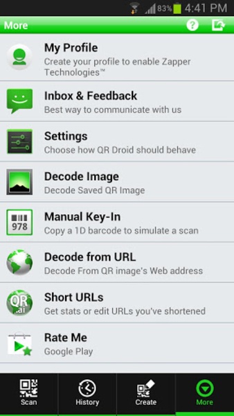 QR Droid - Preview 3
