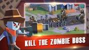 Zombie War : games for defense zombie in a shelter screenshot 1