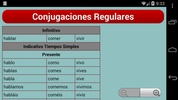 Spanish Verb Trainer screenshot 2