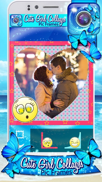 Cute Girl Collages Pic Frames - Preview 9
