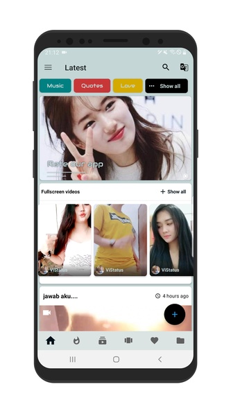 ViStatus - Video Quotes Image and Downloader - Preview 1