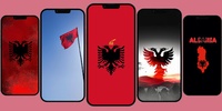 Albania Flag Wallpapers screenshot 2