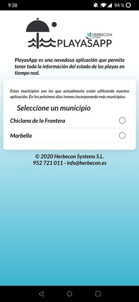 PlayasApp - Preview 1