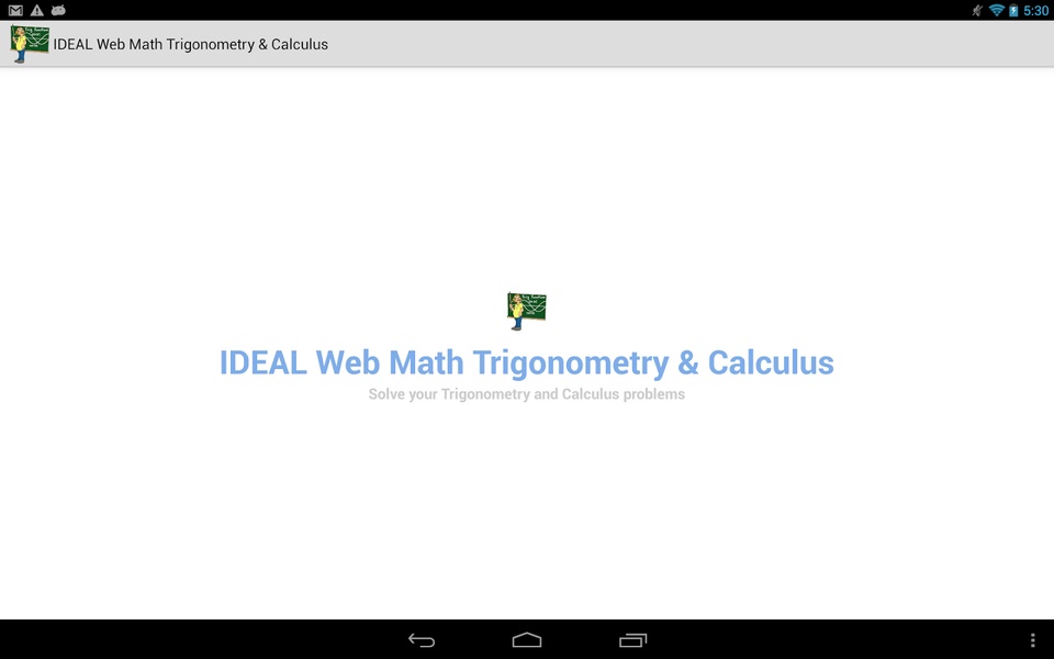 IDEAL Web Math Trigonometry & Calculus - Preview 10