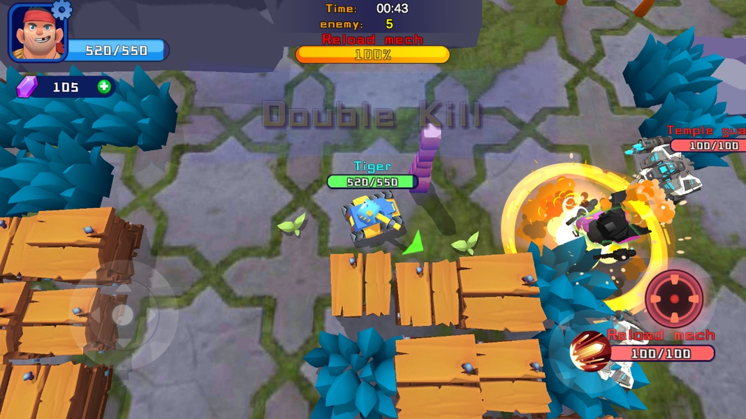 Tank Strike - 3D World - Preview 3