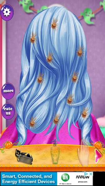 Halloween Princess Makeover Salon - Girls Game - Preview 6