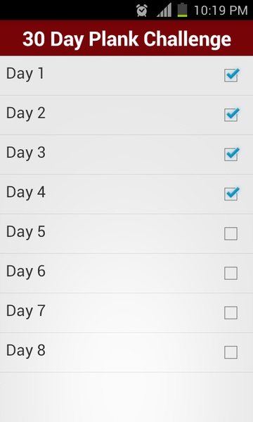 30 Day Plank Challenge - Preview 4