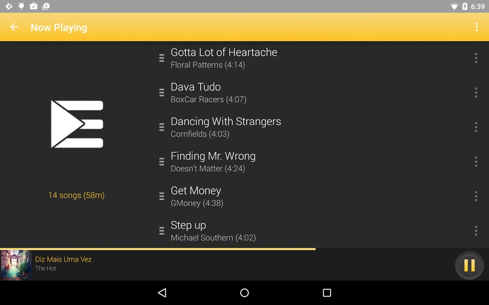 Rocket Player Gold Theme - Preview 4